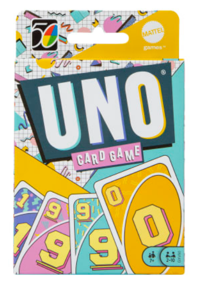 Retro Uno® Iconic Series 1990S Card Game