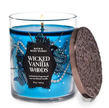 Wicked Vanilla Woods Single Wick Candle