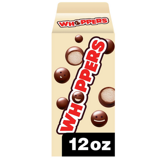 Whoppers Malted Milk Balls Candy, Box 12 oz