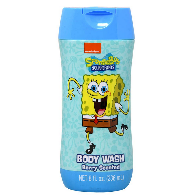 SpongeBob Squarepants 8oz Body Wash Berry Scented