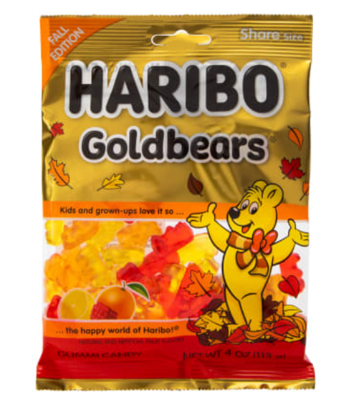 Haribo® Goldbears® Gummi Candy 4oz - Fall Edition