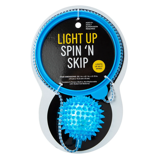 Light-Up Spin N' Skip Toy