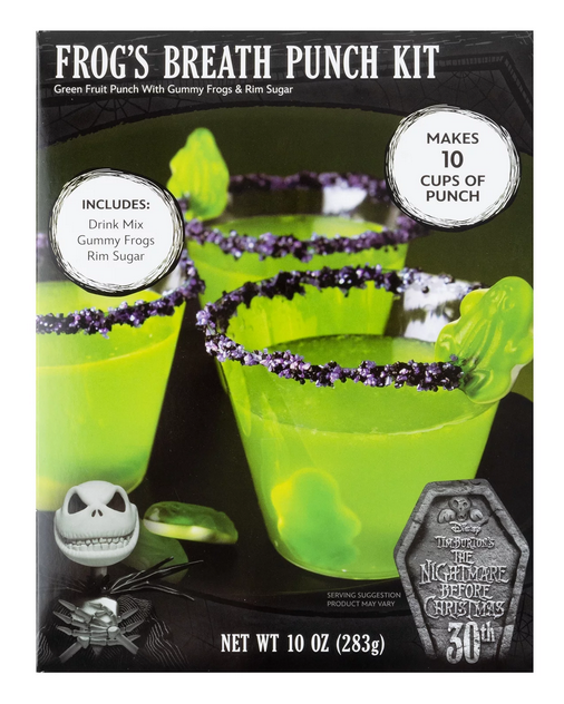 The Nightmare Before Christmas Kit Frog Breath Green Fruit Punch Baking Mixes