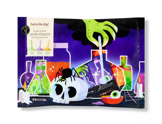 Halloween Trick or Treat Candy Stick Dipping with Flavor Powder - 9.31oz/22ct - Favorite Day