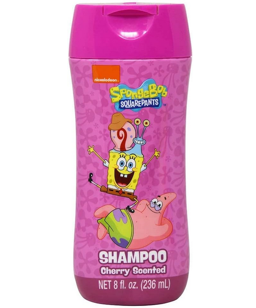 Spongebob SquarePants Cherry Scented Shampoo 8oz