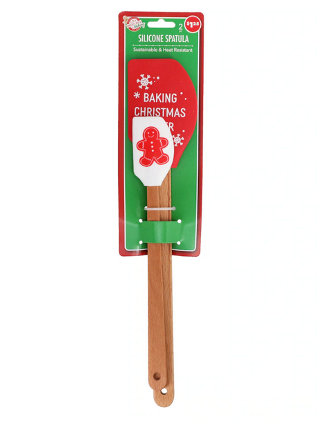 Christmas-Themed Silicone Spatulas, 2-pc. Pack