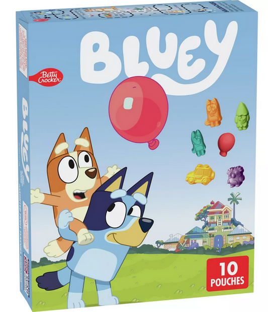 Bluey Fruit Flavored Snacks - 10ct/8oz