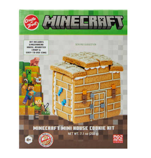 Minecraft Mini House Cookie Kit