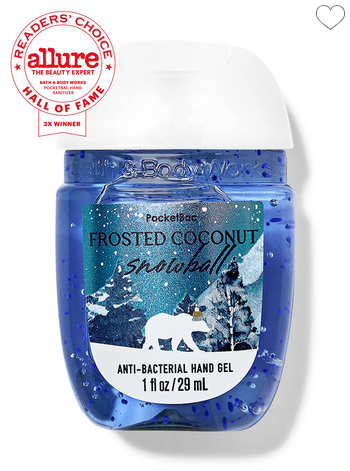 Frosted Coconut Snowball PocketBac Hand Sanitizer