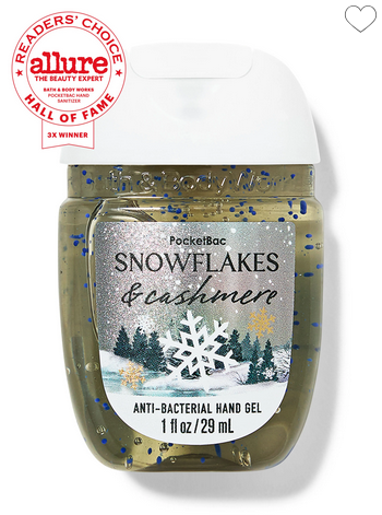 Snowflakes & Cashmere PocketBac Hand Sanitizer