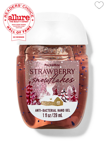 Strawberry Snowflakes PocketBac Hand Sanitizer