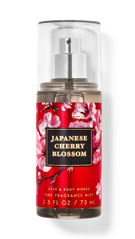 Japanese Cherry Blossom Travel Size Fine Fragrance Mist