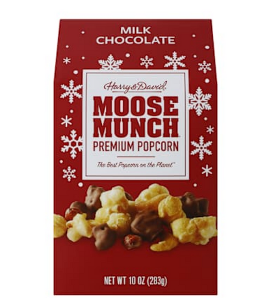 Harry & David® Moose Punch Premium Popcorn 10oz Milk Chocolate