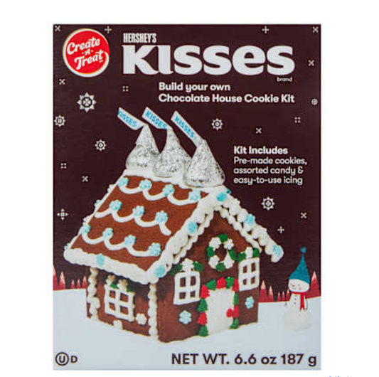 Hershey's Kisses® Chocolate House Cookie Kit