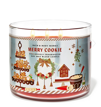 Merry Cookie 3-Wick Candle