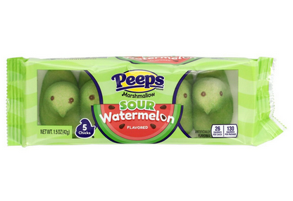 PEEPS Watermelon Sour Marshmallows