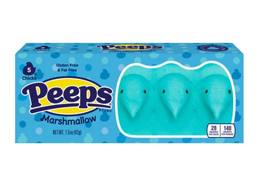 Peeps Marshmallow Chicks Blue