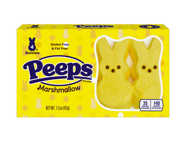 Peeps Marshmallow Bunnies Yellow