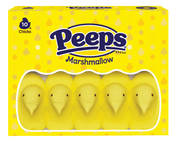 Peeps Marshmallow Yellow Chicks Pack of 10