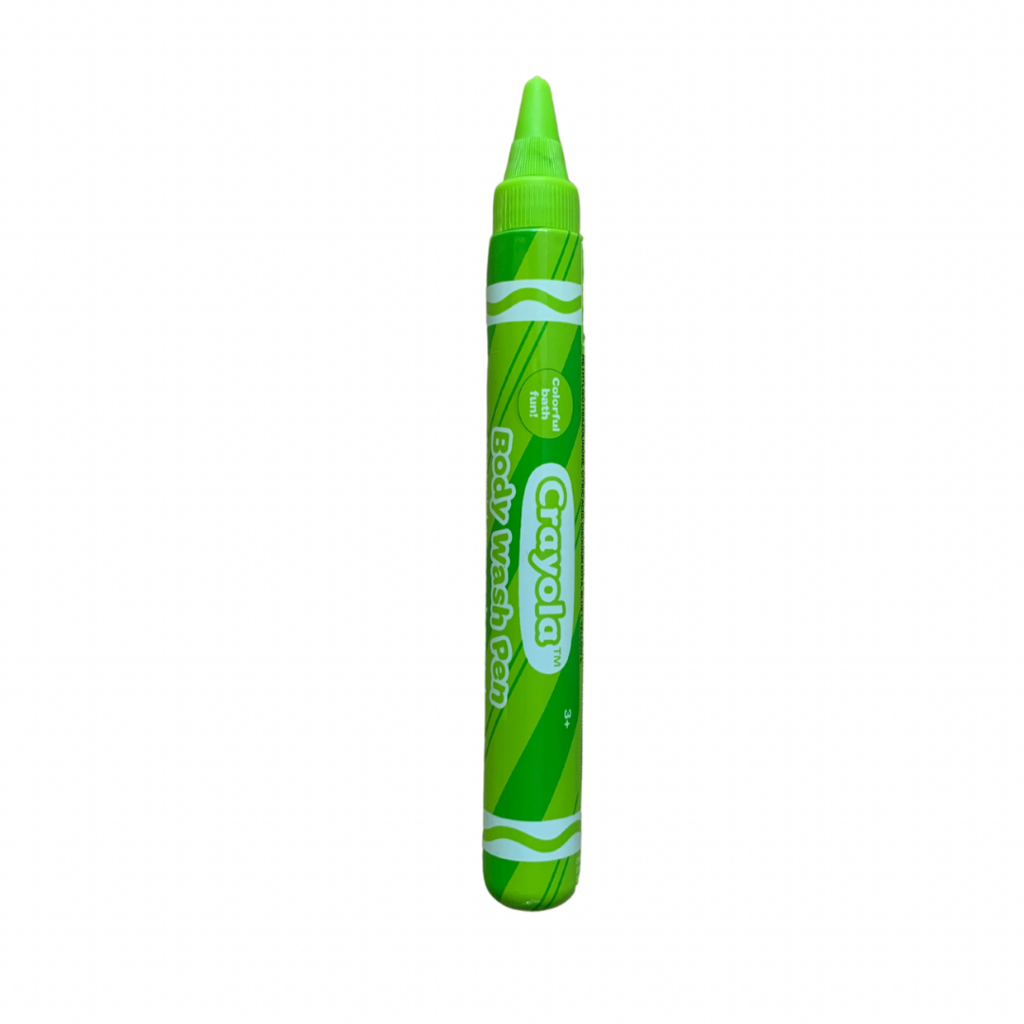 Crayola Body Wash Pen Screamin Green Apple Scent