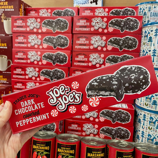 Trader Joe's Dark Chocolate covered Peppermint Joe-Joe's