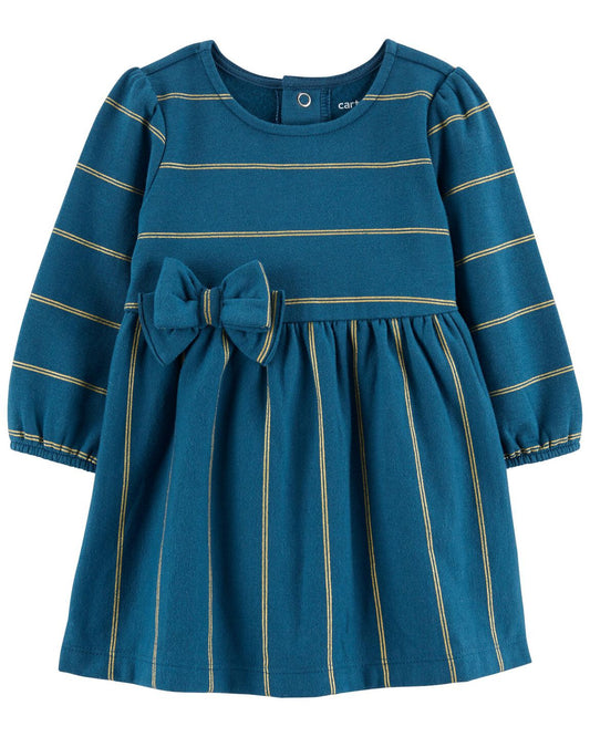 Carters Baby Glitter Fleece Dress