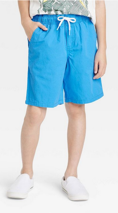 Cat & Jack Boys' Pull-On 'At the Knee' Woven Shorts