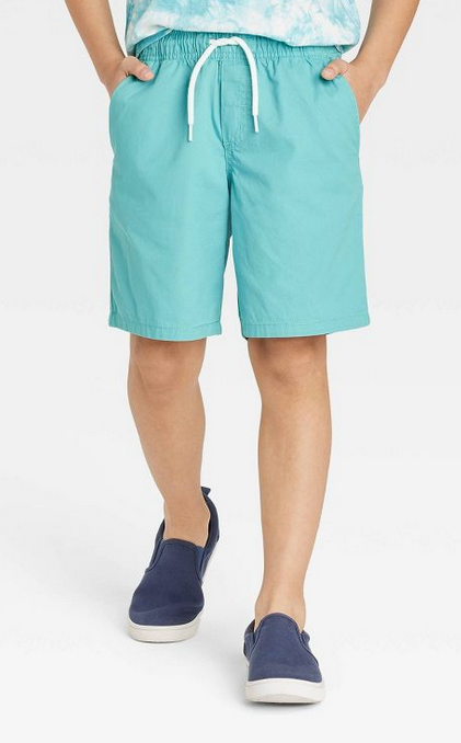 Cat & Jack Boys' Pull-On 'At the Knee' Woven Shorts