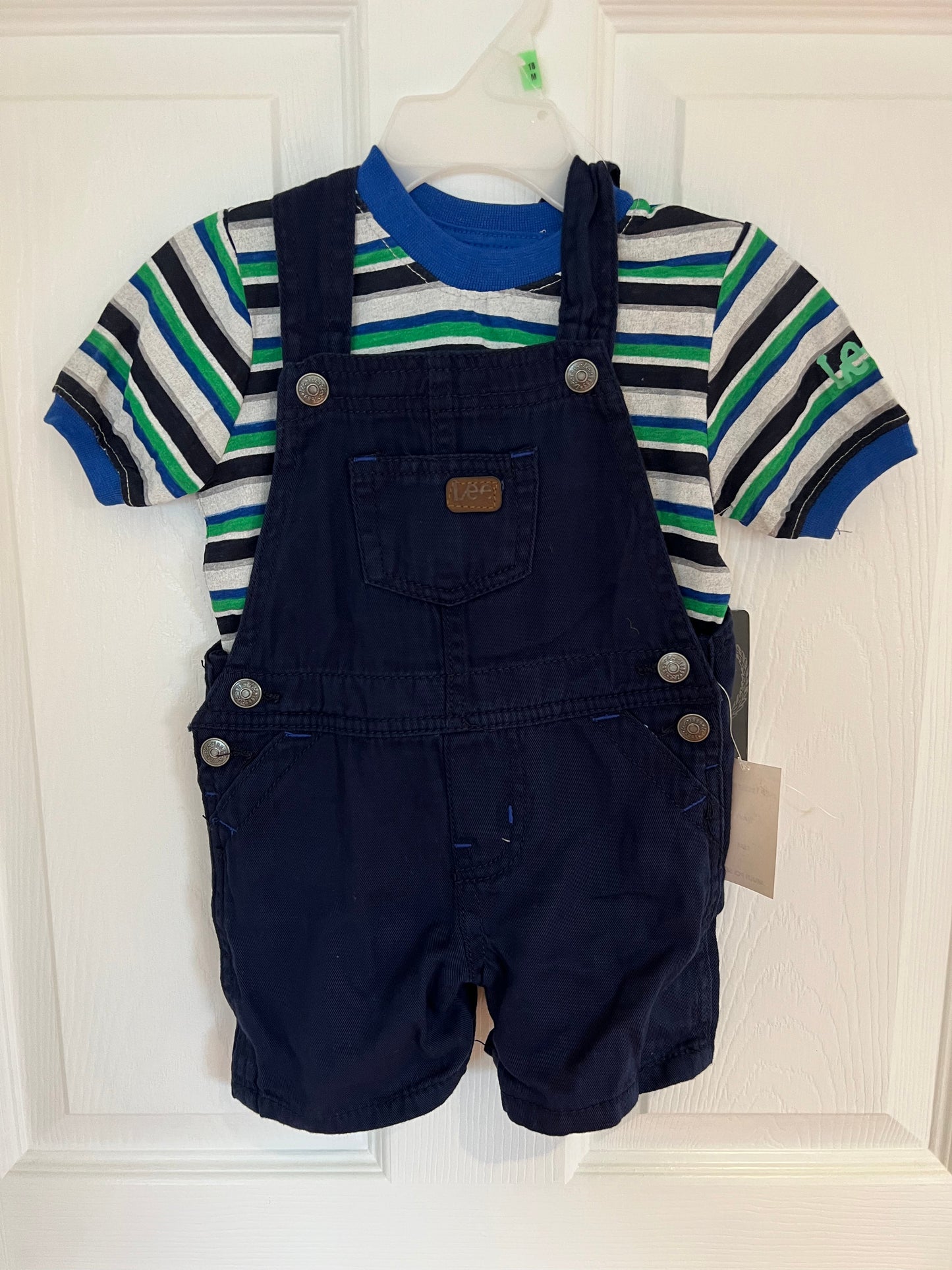 Lee Overalls & T Shirt