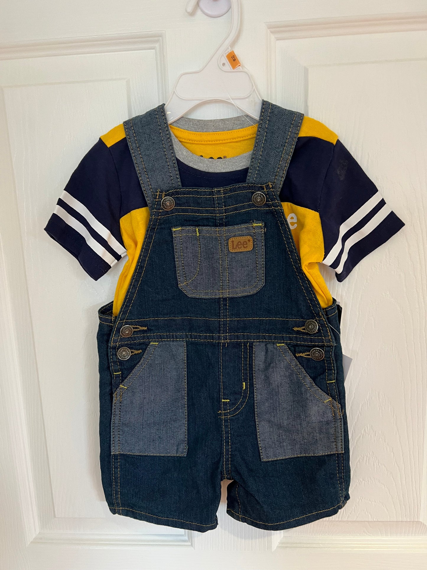 Lee Overalls & T Shirt